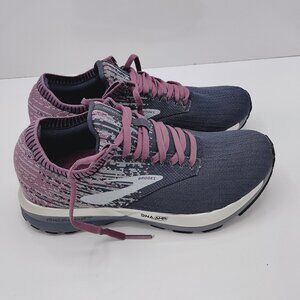 Brooks Ricochet Women's Shoes Size 7 B Running Gray purple  Arctic Dusk Sneakers